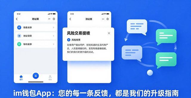 im钱包App：您的每一条反馈，都是我们的升级指南